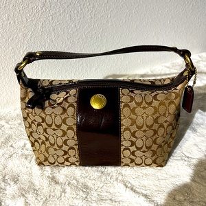 Coach vintage mini bag with old hardware. No wear and tear.